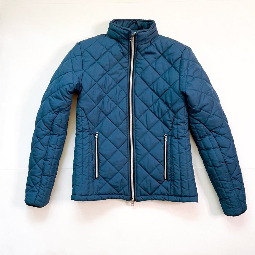 Riding Sport girls quilted equestrian jacket, size L (12)